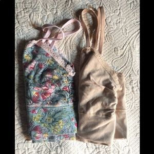 •PACT 100% Organic Cotton bra set•